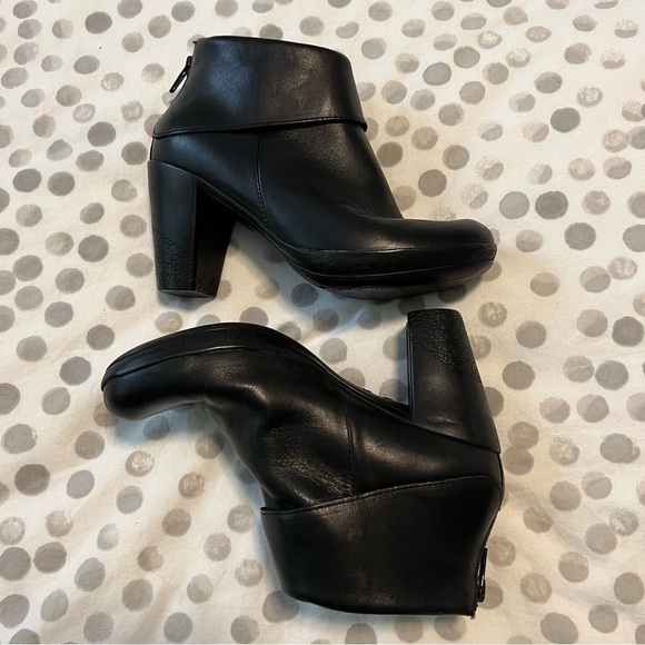 Wonders of Spain Black Comfort Round Toe Bootie Boots Size 36 - Picture 6 of 14